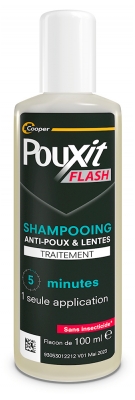 Pouxit Flash Anti-Poux et Lentes Shampoing 100 ml