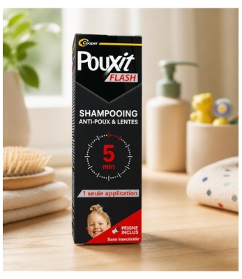 Pouxit Flash proti vším a hnidám Šampon 100 ml