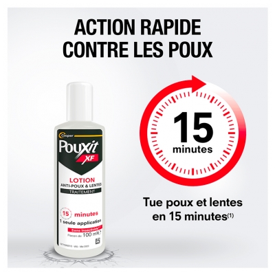 Pouxit XF Lotion Traitement Anti-Poux et Lentes 100 ml