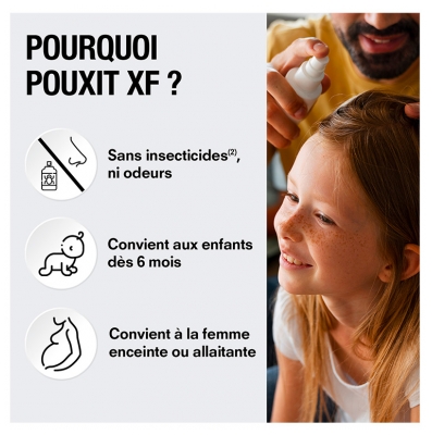 Pouxit XF Lotion Traitement Anti-Poux et Lentes 100 ml