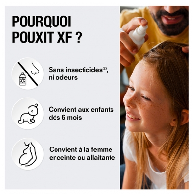 Pouxit XF Lotion Spray Anti-Poux et Lentes 100 ml