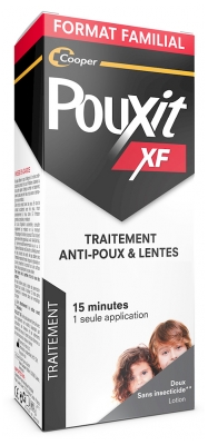 Pouxit XF Anti-Poux et Lentes Lotion Lot de 2 x 200 ml Offre Spéciale
