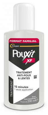 Pouxit XF Anti-Poux et Lentes Lotion Lot de 2 x 200 ml Offre Spéciale