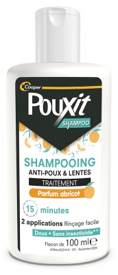 Pouxit Shampoing Anti-Poux & Lentes Abricot 100 ml