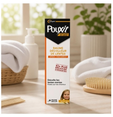 Pouxit Baume Décolleur de Lentes 100 g