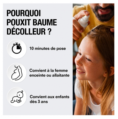Pouxit Baume Décolleur de Lentes 100 g