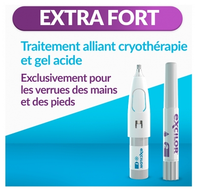 Excilor Traitement des Verrues Duo Power