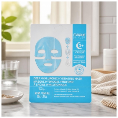 B.A.R Masque Hydrogel Profond à l'Acide Hyaluronique 1 Masque