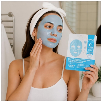 B.A.R Masque Hydrogel Profond à l'Acide Hyaluronique 1 Masque
