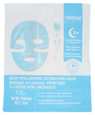 B.A.R Masque Hydrogel Profond à l'Acide Hyaluronique 1 Masque
