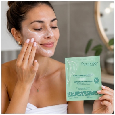 Placentor Végétal Mască Purificatoare Matifiantă 25 g