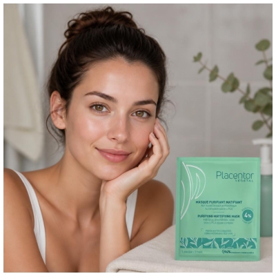 Placentor Végétal Máscara Purificante Matificante 25 g