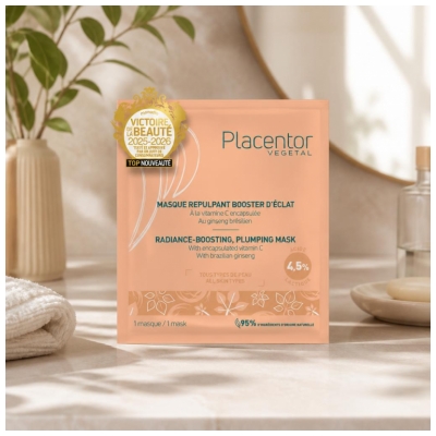 Placentor Végétal Masque Repulpant Booster d'Éclat 25 g