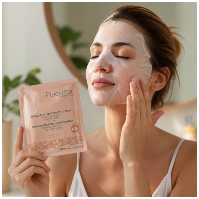 Placentor Végétal Masque Repulpant Booster d'Éclat 25 g
