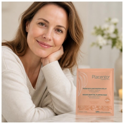 Placentor Végétal Masque Repulpant Booster d'Éclat 25 g