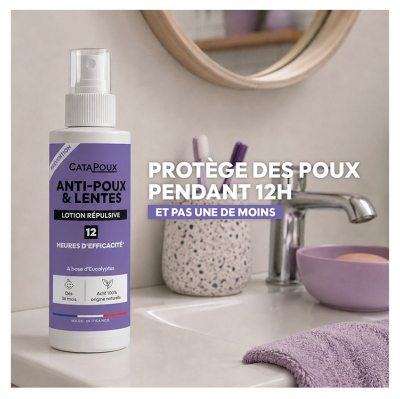Catapoux Anti-Poux & Lentes Lotion Répulsive 100 ml