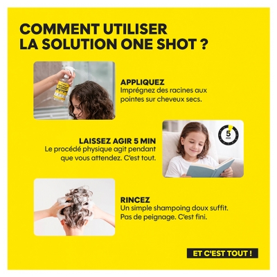 Catapoux Anti-Poux & Lentes Solution One Shot 140 ml