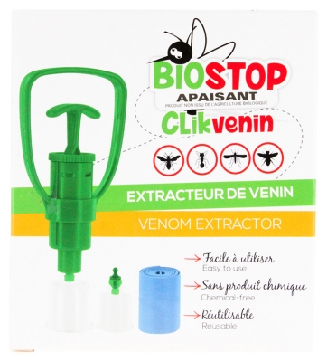 Biostop Clik Venin Extracteur de Venin