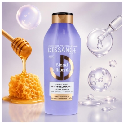 Dessange Blond Californien Nährendes Glanz-Shampoo 280 ml