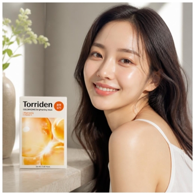 Torriden Cellmazing Lysnende ansigtsmaske med C-vitamin 26 ml