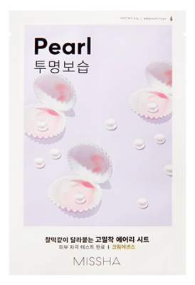 Missha Airy Fit Pearl Sheet Mask 19 g