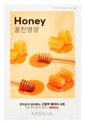 Missha Airy Fit Honey Sheet Mask 19 g
