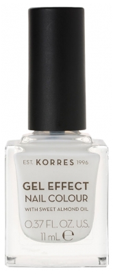 Korres Effect Gel Nagellak 11 ml - Kleur: 2 : Porselein Wit