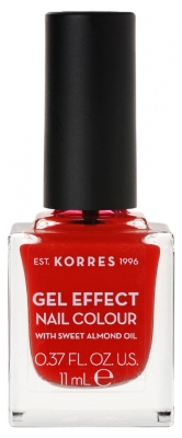 Korres Gel Effect Neglelak 11 ml - Farve: 48 Koralrød