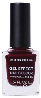 Korres Effect Gel Nagellak 11 ml - Kleur: 57 : Bourgondisch Rood