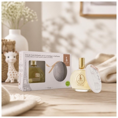 Sophie la Girafe Parfümiertes Pflegewasser 50 ml + Keramik
