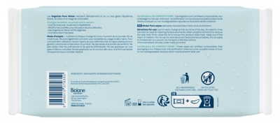 Biolane Expert Pure Water Tücher 3 x 60 Tücher Set