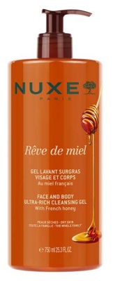 Nuxe Rêve de Miel Mazgāšanas Dušas Želeja ar Papildu Taukiem 750 ml