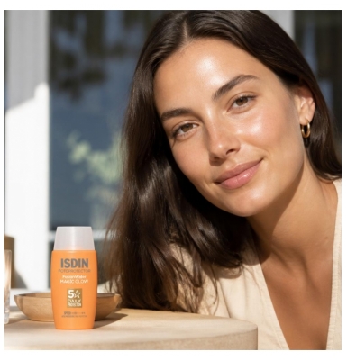 Isdin Fotoprotector Fusion Water Magic Glow Crème Solaire SPF50 50 ml
