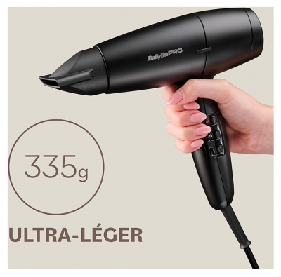BaBylissPRO Sèche-Cheveux Lupia Noir