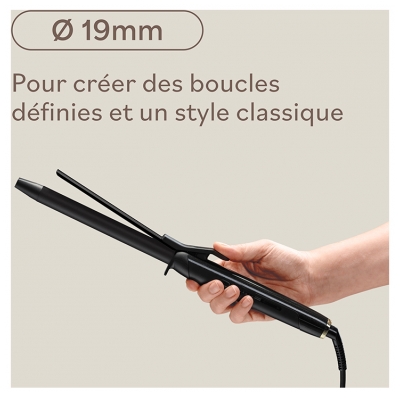 BaBylissPRO Fer à Boucler Curling Tong BAB2492E 19 mm