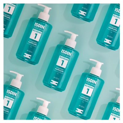 Isdin Acniben 1 Gel de Limpeza Matificante 400 ml