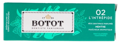 Botot Pâte Dentifrice Parfumée Menthe L'Intrépide 25 ml