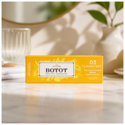 Botot Pâte Dentifrice Parfumée Cédrat L'Audacieux 25 ml