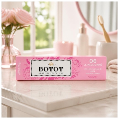 Botot Geparfumeerde Tandpasta Roos Le Passionné 75 ml