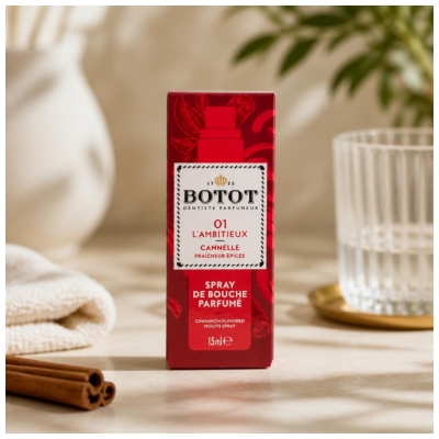 Botot Spray Bucal Perfumado de Canela L'Ambitieux 15 ml