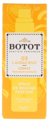 Botot Spray de Bouche Parfumé Cédrat L'Audacieux 15 ml