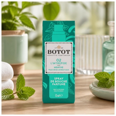 Botot mutes aerosols ar mētras aromātu L'Intrépide 15 ml