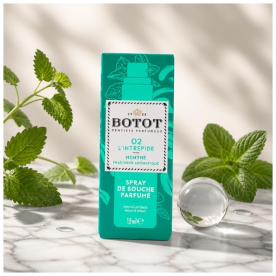 Botot mutes aerosols ar mētras aromātu L'Intrépide 15 ml