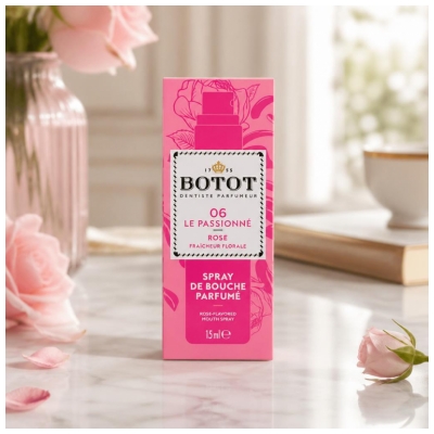 Botot Spray bucal perfumado Rosa Le Passionné 15 ml