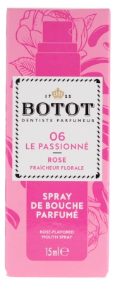 Botot Spray Bucal Perfumado de Rosa O Apaixonado 15 ml