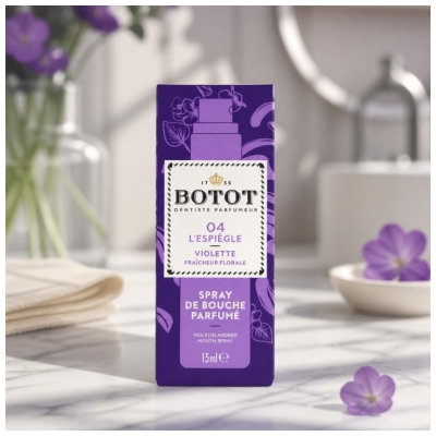 Botot Spray de Bouche Parfumé Violette L'Espiègle 15 ml