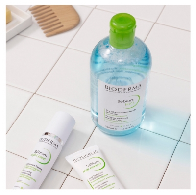 Bioderma Sébium H2O Eau Micellaire Purifiante Lot de 2 x 500 ml