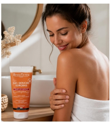 BeauTerra Gel Douche Surgras Monoï 200 ml