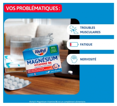 Alvityl Magnésium Vitamine B6 45 Comprimés