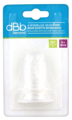 dBb Remond 2 Smoczki Silikonowe do Smoczka Discovery
